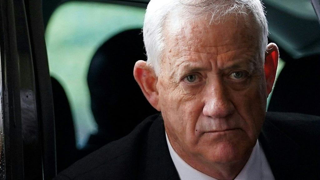 Benny Gantz maaliskuussa 2024.