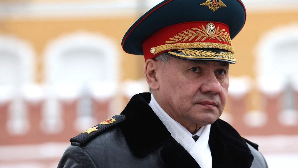 Arkistokuvassa Venäjän puolustusministeri Sergei Shoigu.