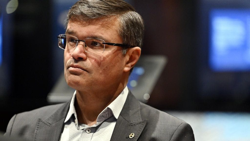 Tullin valvontaosaston johtaja Sami Rakshit Helsingissä 25. maaliskuuta 2024.