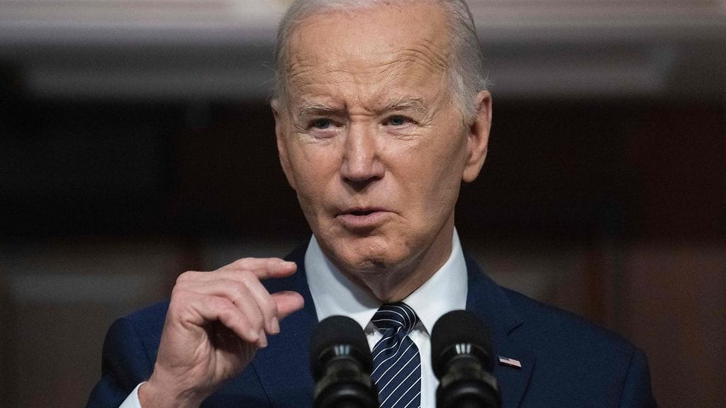 Yhdysvaltain presidentti Joe Biden kovensi torstaina merkittävästi Yhdysvaltain asennetta Israelia kohtaan. Kuvituskuva.