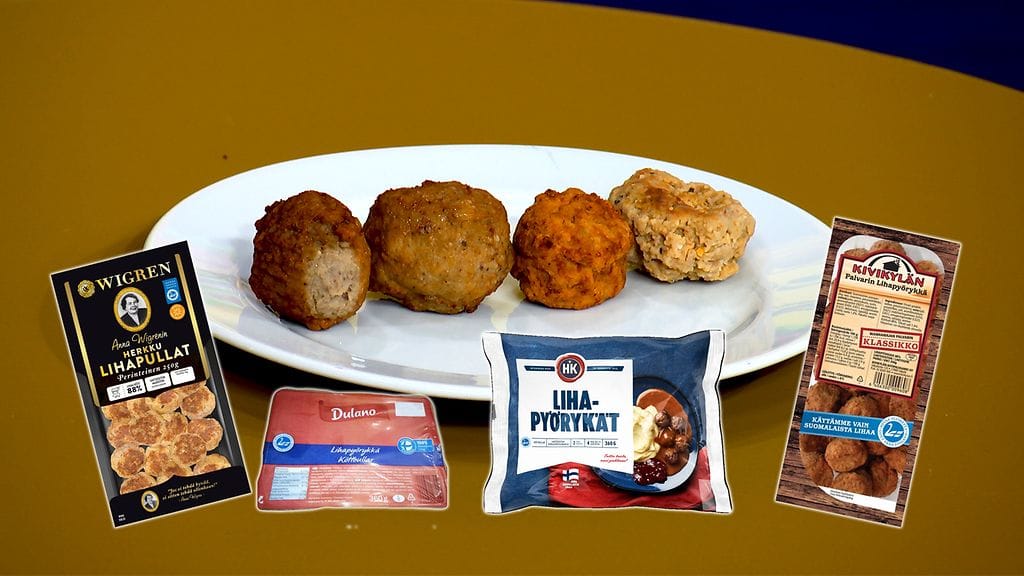 Eineslihapullat vertailu