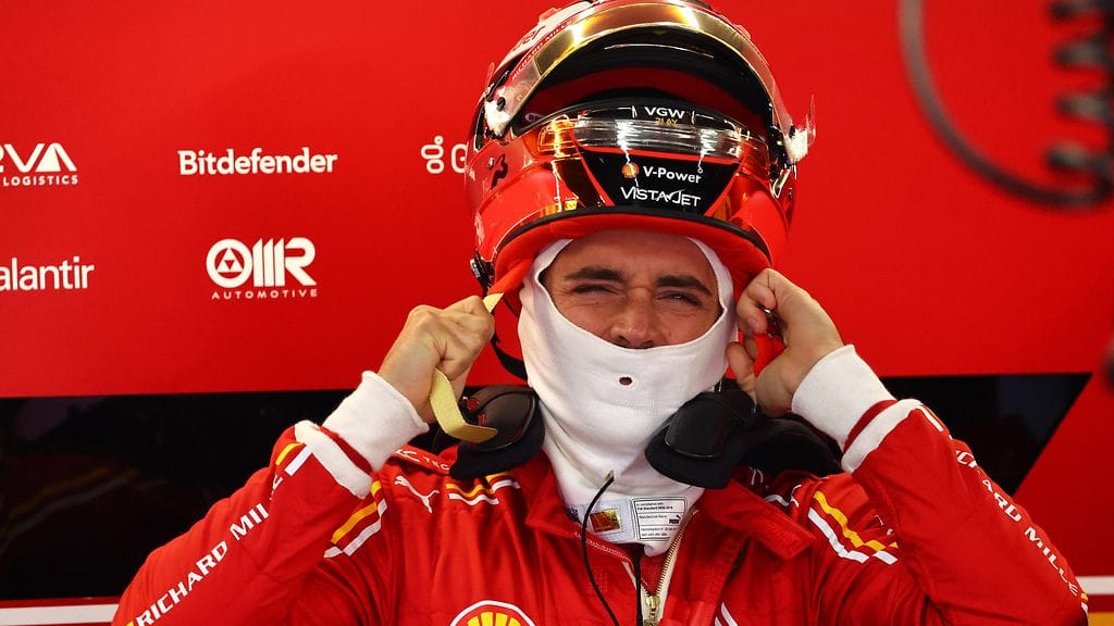 Charles Leclerc jäi Suzukan aika-ajoissa vasta sijalle kahdeksan.