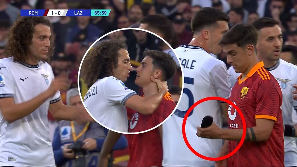 Paulo Dybala ja Matteo Guendouzi.