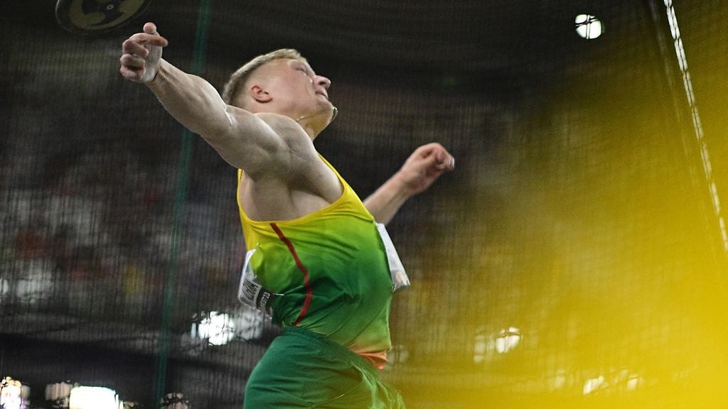 Mykolas Alekna heitti Berkeleyssä oman ennätyksensä ja 71,39.