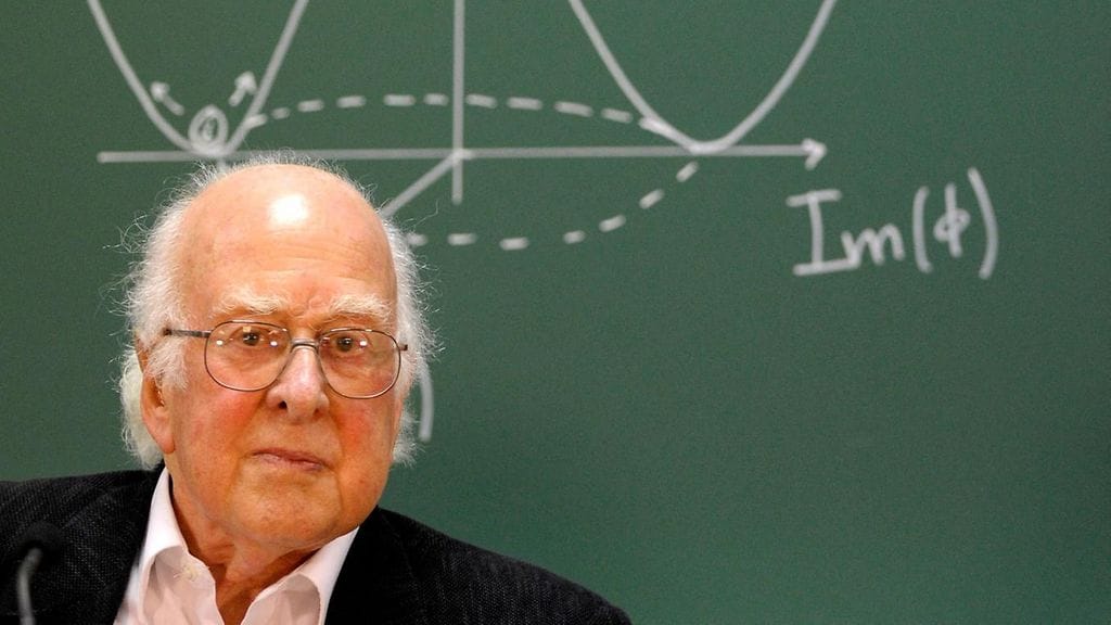 Peter Higgs jakoi fysiikan Nobel-palkinnon vuonna 2013 belgialaisen Francois Englertin kanssa teoriasta, joka ennusti niin sanotun Higgsin bosonin eli Higgsin hiukkasen.