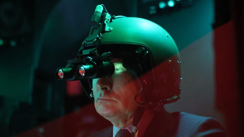 Venäjän presidentti Vladimir Putin vieraili Tverin alueen lentotukikohdassa maaliskuun lopulla.