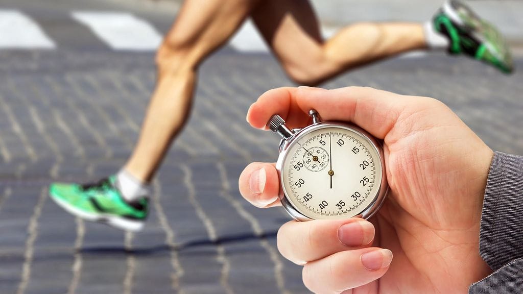 ottaa aikaa juoksu