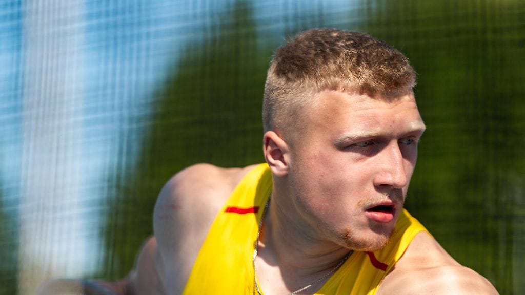 Liettualainen Mykolas Alekna nähtiin viime kesänä myös alle 23-vuotiaiden EM-kisoissa Espoossa.