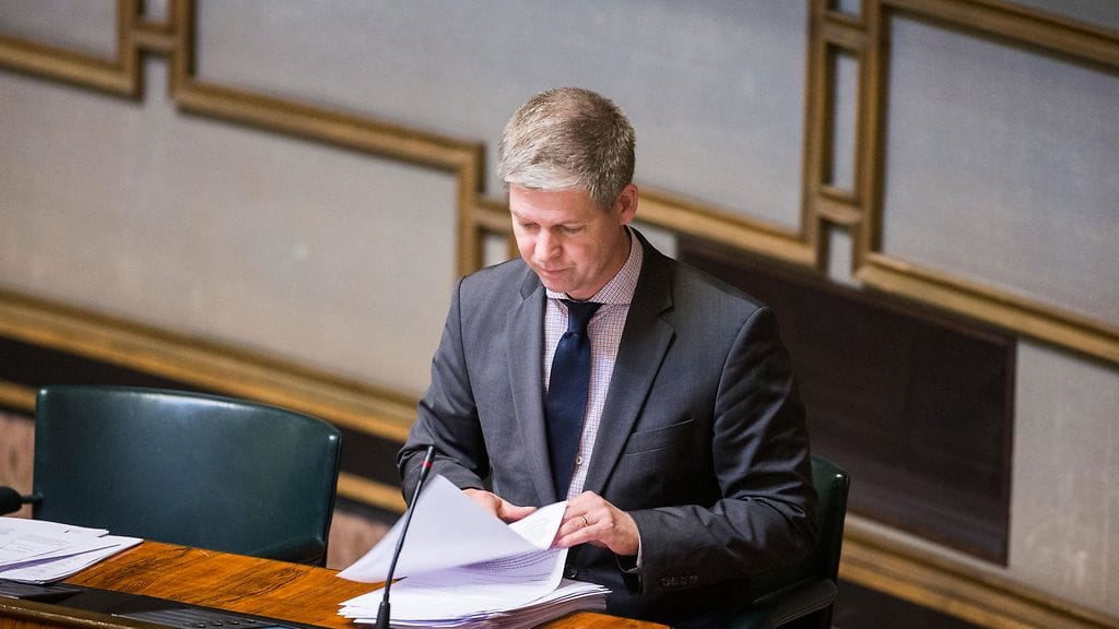 Kuva vuodelta 2015, jolloin Sampsa Kataja toimi kokoomuksen kansanedustajana