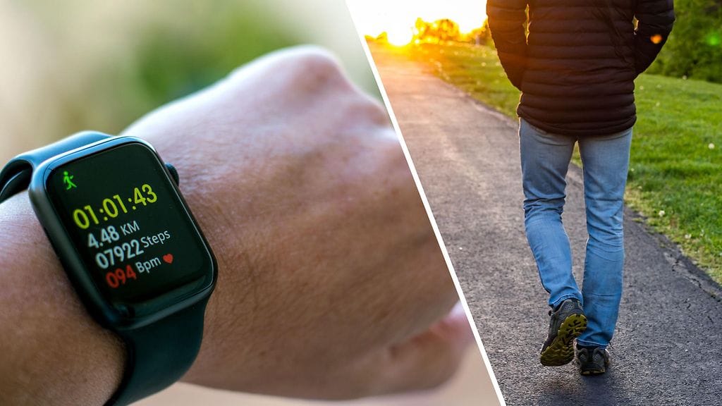 Askeleiden väitetään tallentuvan paremmin, kun kello on nilkassa.