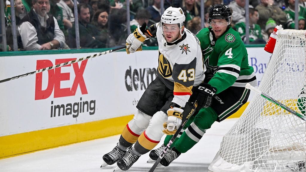 Miro Heiskanen (oik.) pääsee taistelemaan hallitsevaa mestaria Vegas Golden Knightsia vastaan.