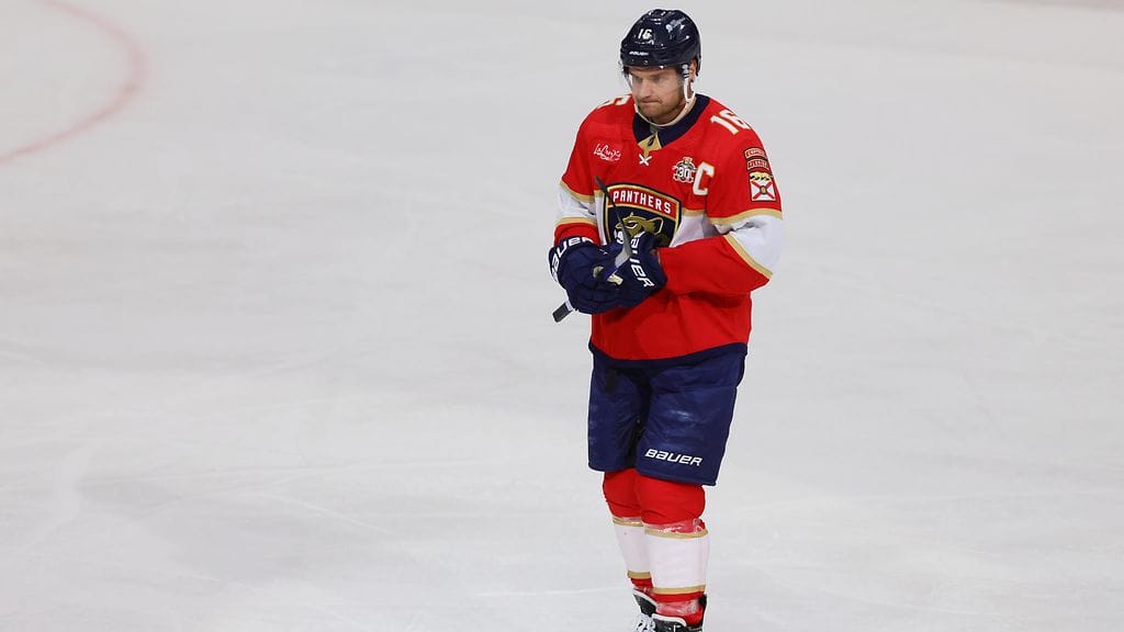 Aleksander Barkov ajaa joukkuekaverin mielestä kuin mielipuoli.