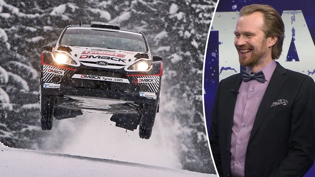Jari Ketomaa koki erikoisen yllätyksen Ruotsin MM-rallissa vuonna 2014.