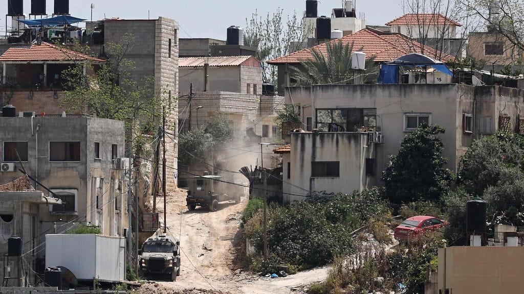 Nur Shams -pakolaisleiri sijaitsee Israelin miehittämän Länsirannan pohjoisosassa.