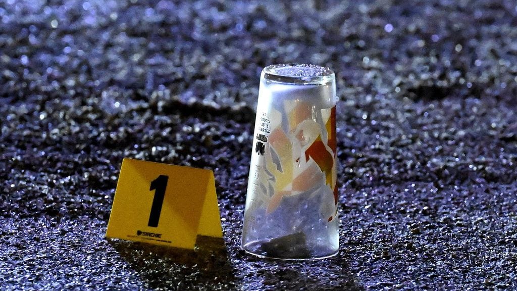 Tuoppi merkitty todisteeksi