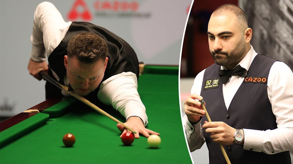 Shaun Murphy (vas.) ei arvostanut Hossein Vafaein näkemyksiä.