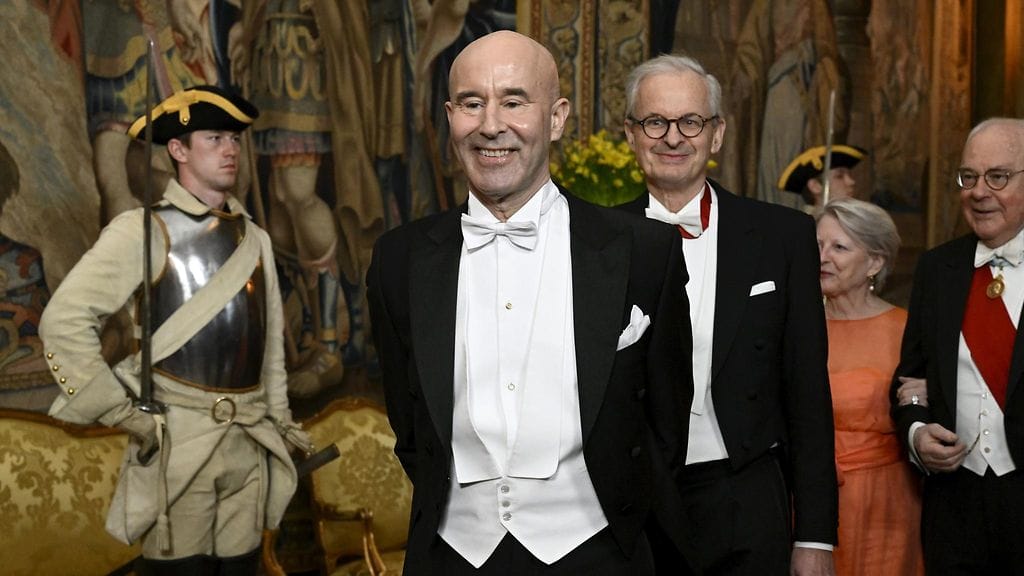 LK 230424 Mark Levengood Ruotsin kuningasparin juhlaillallisilla huhtikuussa 2024