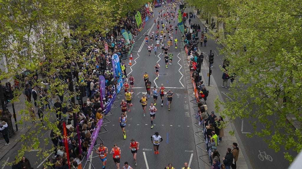 Viime viikonloppuna kilpailtu Lontoon maraton on yksi maailman suurimmista juoksutapahtumista.