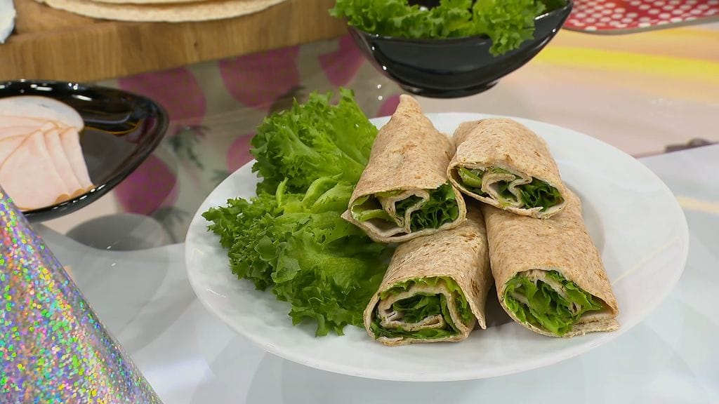 Kalkkunawrapit sopivat vaikka vappupiknikille!