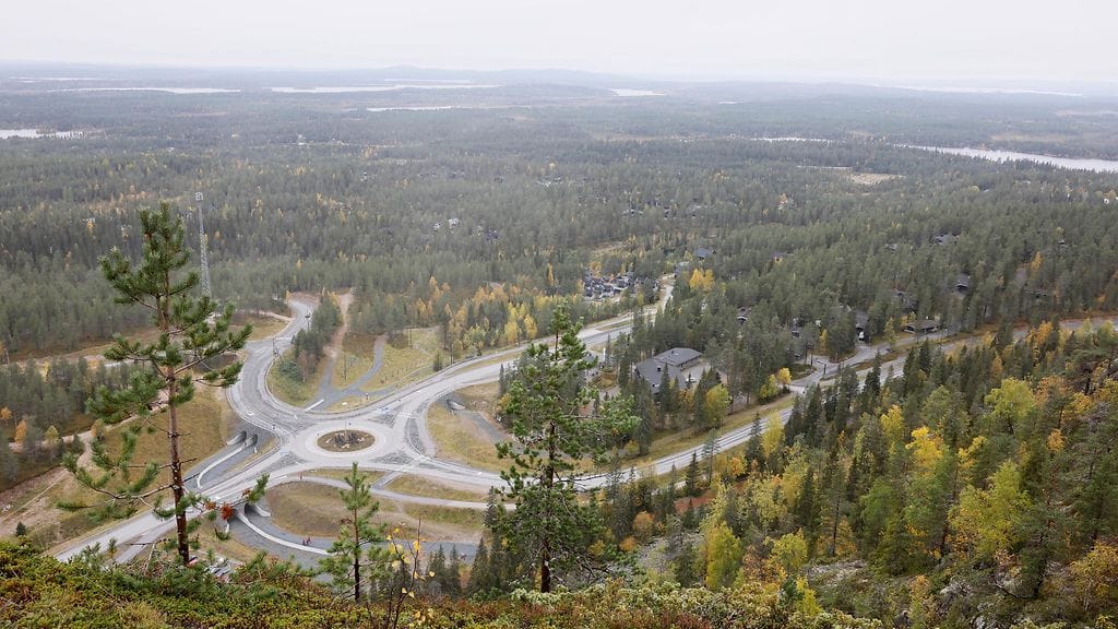 Kuvituskuva Kuusamon Rukalta.