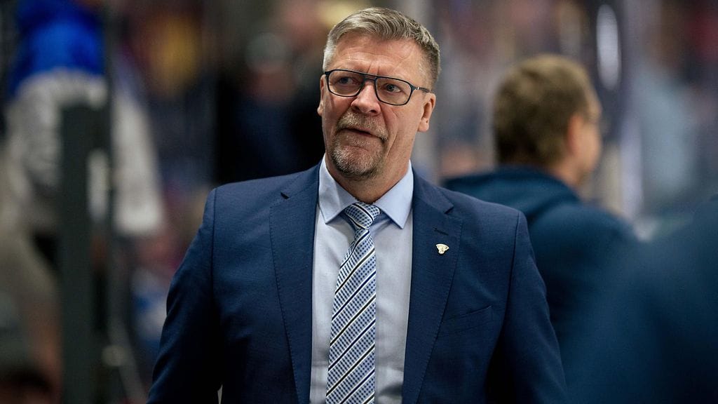 Leijonien päävalmentaja Jukka Jalonen.