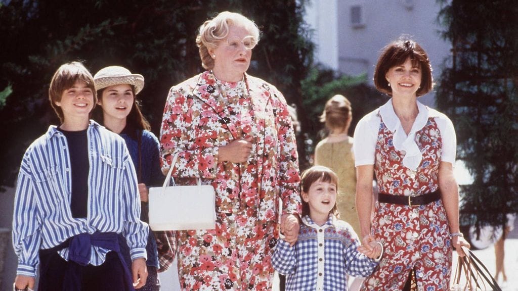 Robin Williamsin tähdittämä Mrs. Doubtfire sai ensi-illan vuonna 1993.