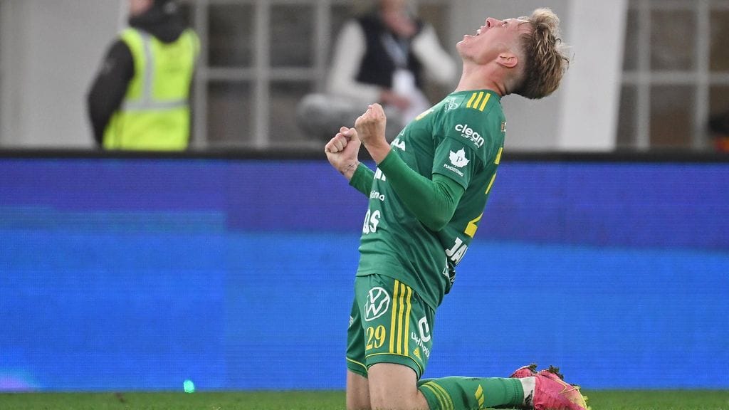 Santeri Haarala (arkistokuvassa) iski Ilvekselle kaksi maalia, mutta tuhlaili myös huippupaikkoja AC Oulua vastaan.