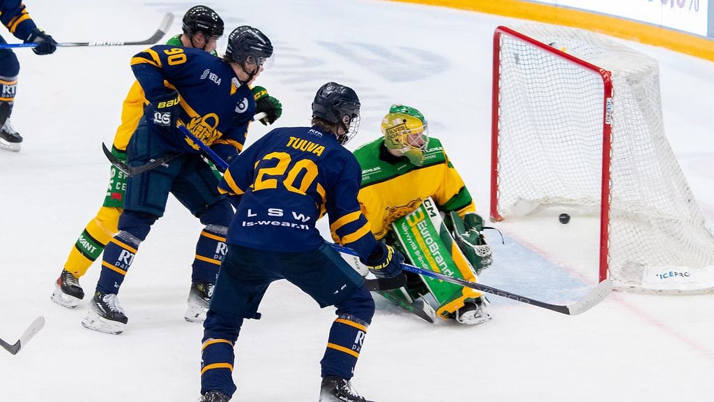 Kuvituskuva U20-SM-sarjan ottelusta Lukko–Ilves.