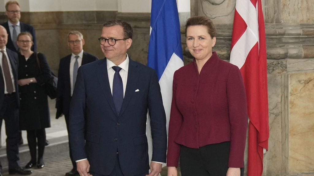 Pääministeri Petteri Orpo tapasi Tanskan pääministeri Mette Frederiksenin Kööpenhaminassa
