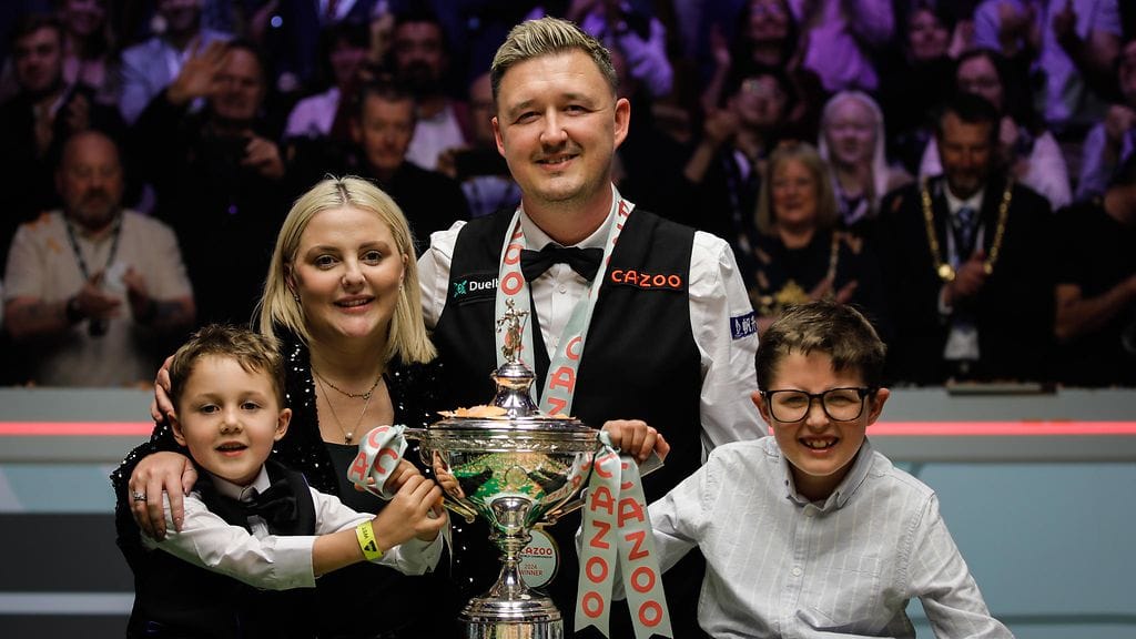 Kyren Wilson voitti uransa ensimmäisen snookerin maailmanmestaruuden.