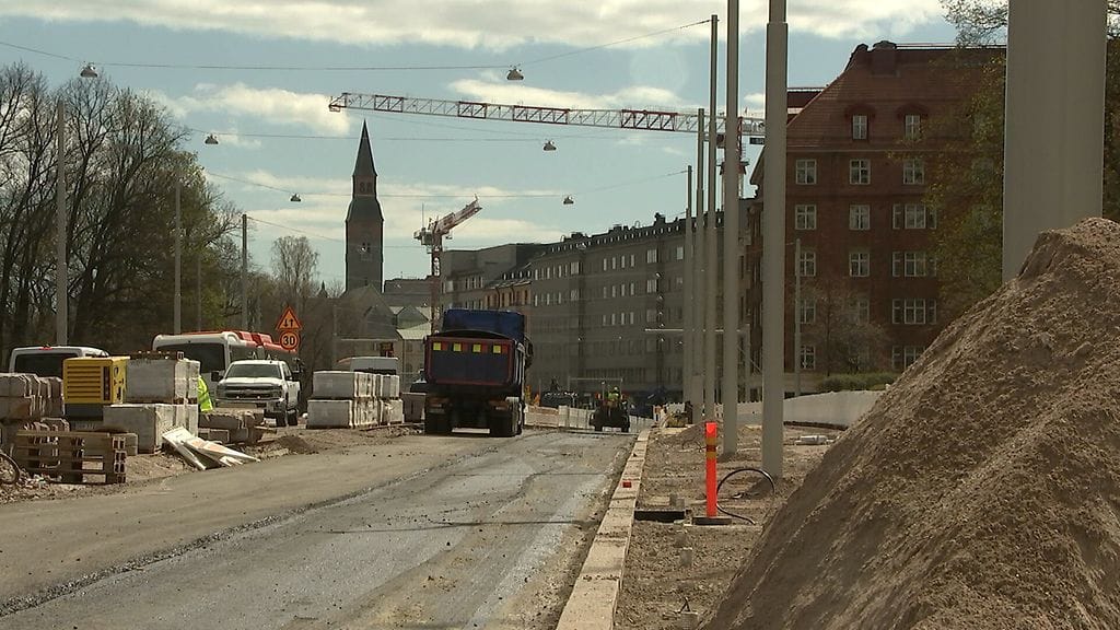 Näin Mannerheimintien suurkorjaus edistyy – tie auki vielä kaksi kesää