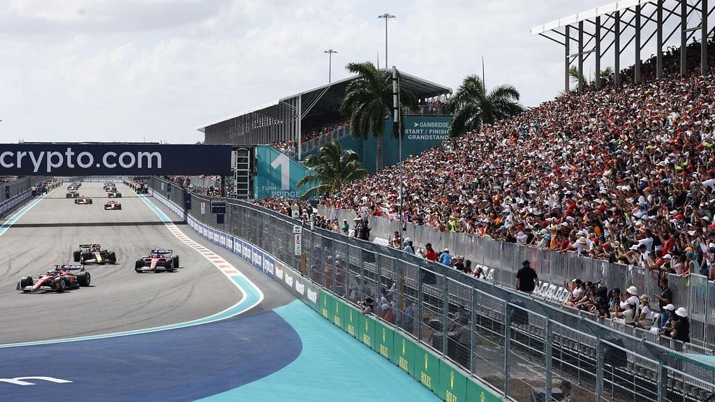 Miamissa ajettiin formula ykkösiä viikonloppuna.