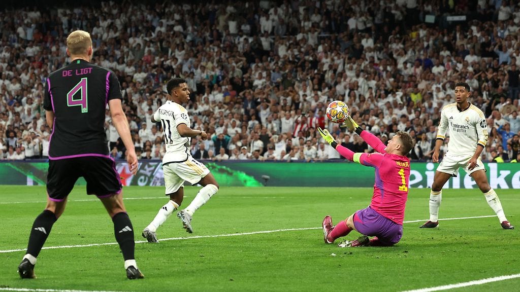 Real Madrid lähellä maalia, Neuer vireessä – kentällä toinen pallo