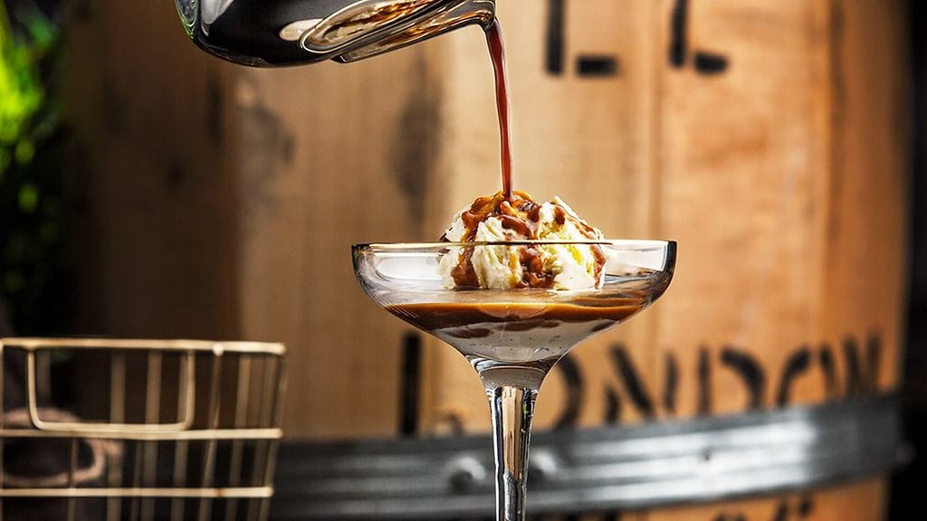 Affogato on helppo kahvijälkiruoka.