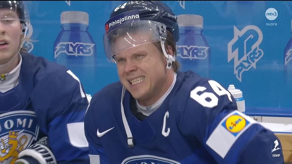 Mikko Lehtonen vie Leijonat jo 7–0-johtoon – Konsta Heleniukselle MM-uran avauspiste