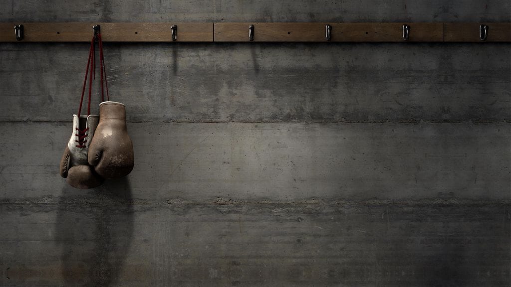 Nyrkkeilijä on poissa. Kuvituskuva.