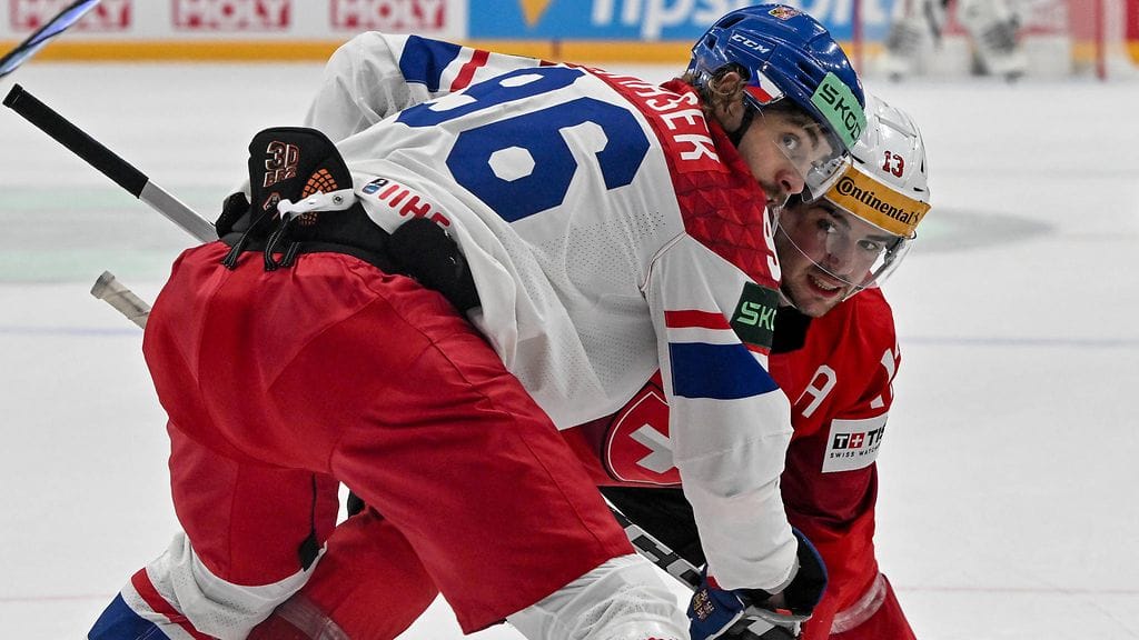 Tshekki ja Sveitsi päätyivät pistejakoon jääkiekon MM-ksojen A-lohkossa.