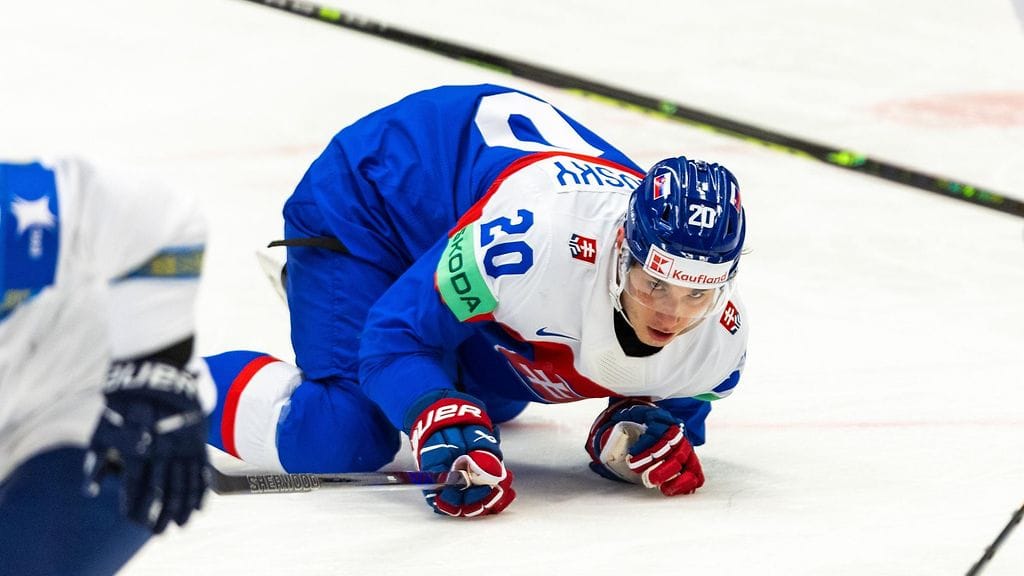 Slovakian Juraj Slafkovsky hämmensi Kazakstania vastaan.