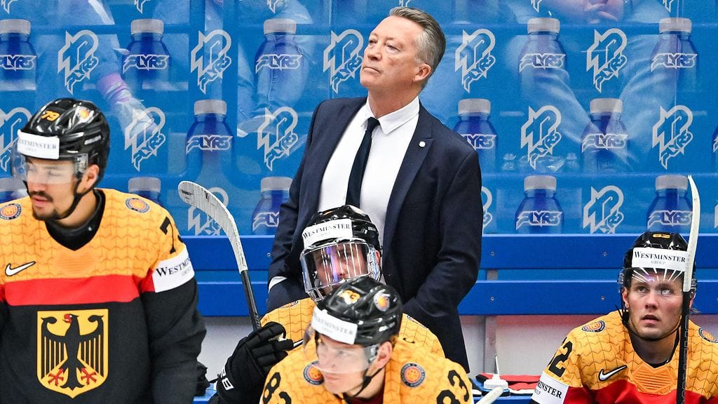 Saksan päävalmentaja Harold Kreis on herätellyt joukkuettaan MM-kisoissa.