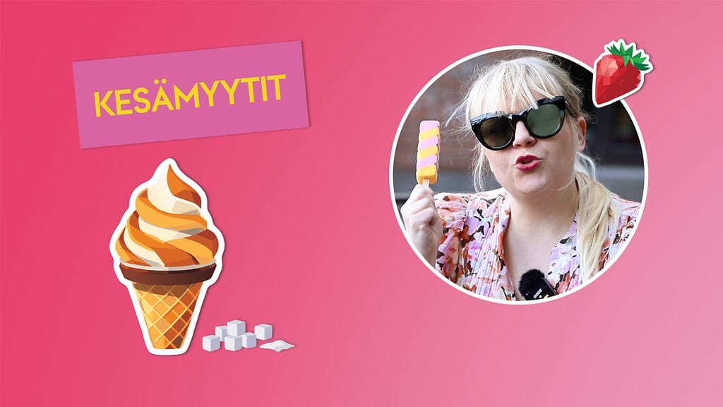 Jäätelöjen sokerimäärät ja Petra