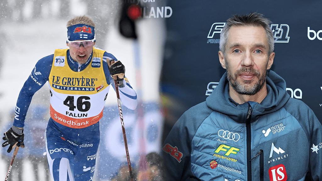 Teemu Pasanen (oik.) toimii Suomen hiihtomaajoukkueen päävalmentajana.
