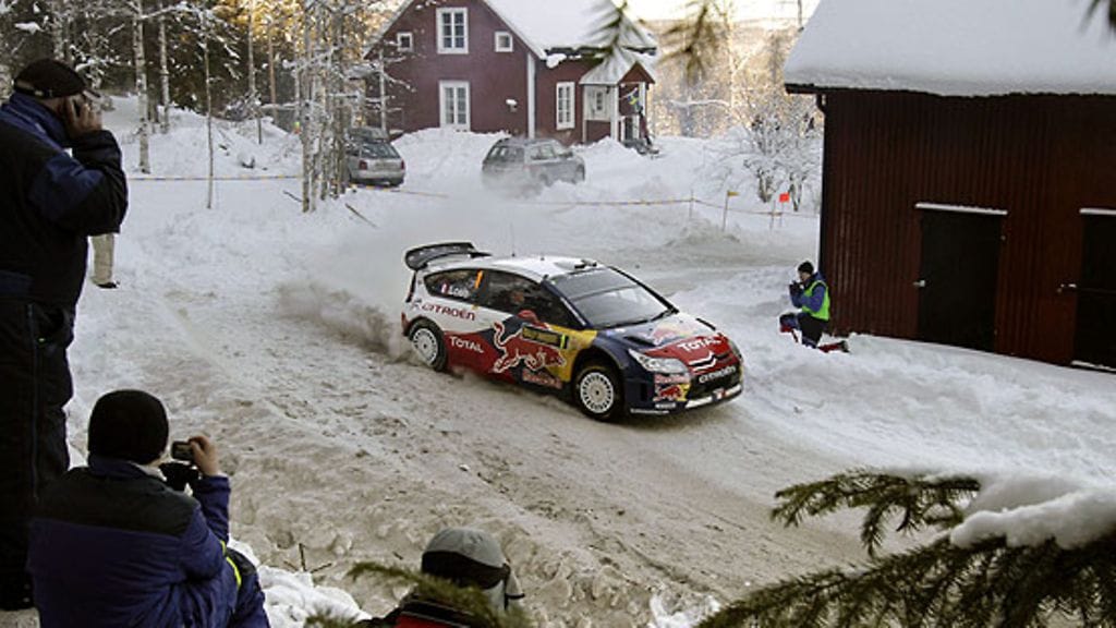 Sebastien Loeb, kuva: EPA/MICKE FRANSSON