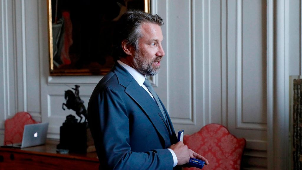 Peter Forsberg on palkittu Ruotsissa Kuninkaan myöntämällä mitalilla urheilusaavutuksistaan.