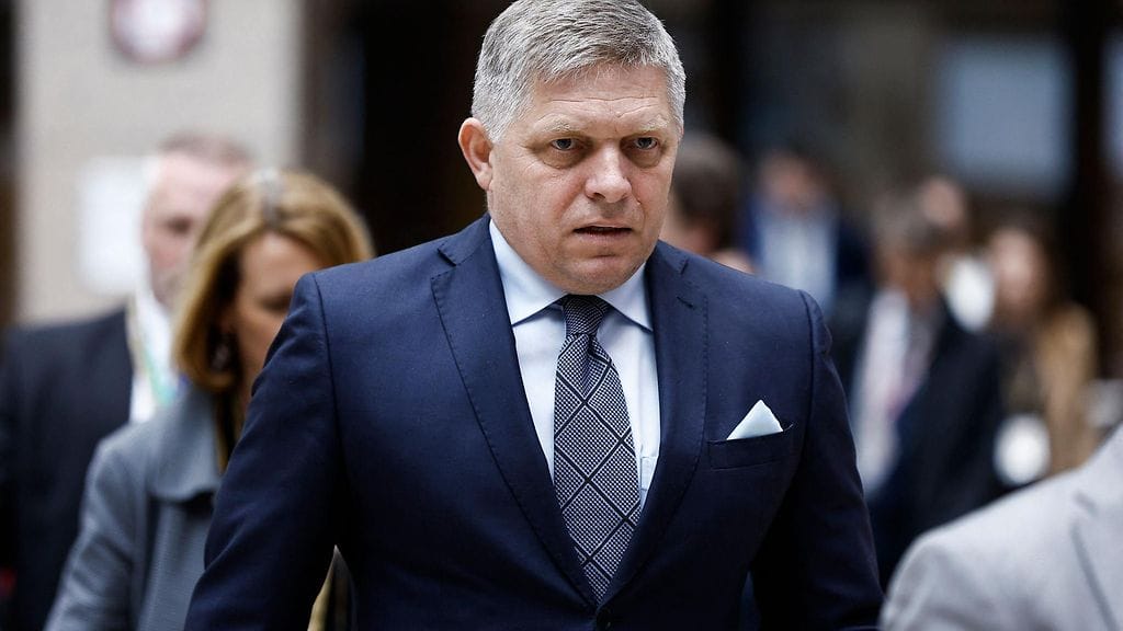 Slovakian pääministeri Robert Fico.