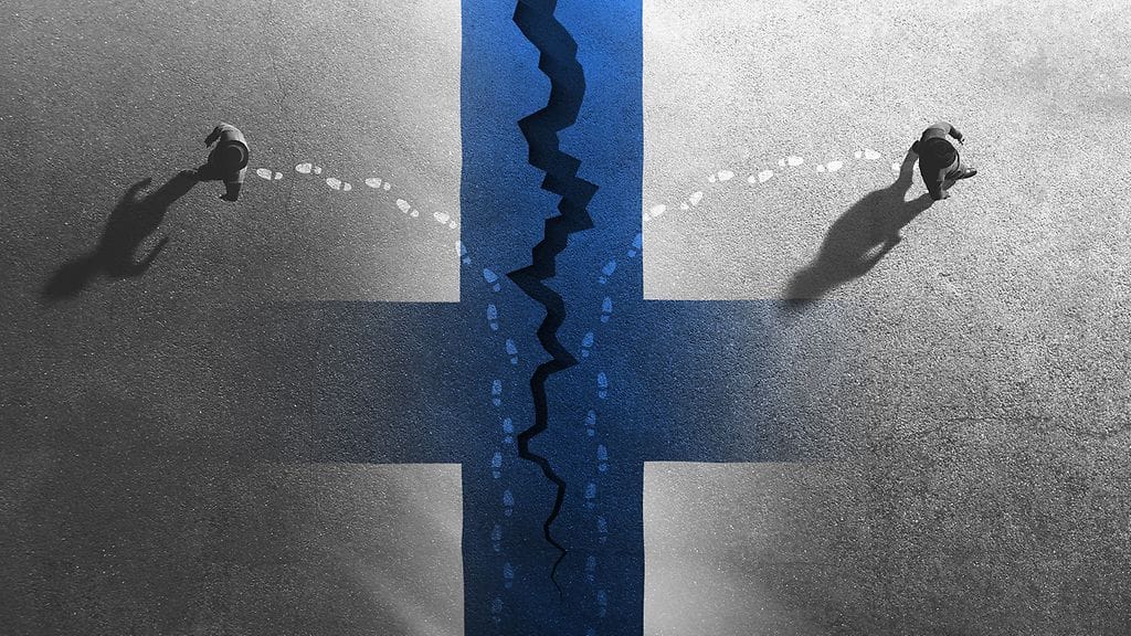 Suomi on yhä polarisoituneempi yhteiskunta, sanovat tutkijat.