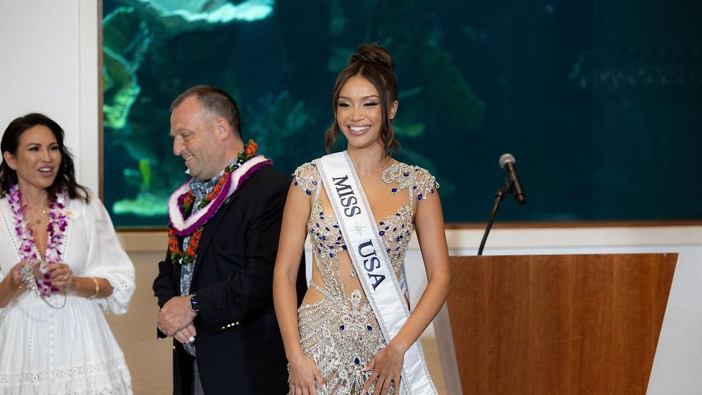 Kuvassa uusi Miss USA Savannah Gankiewicz.