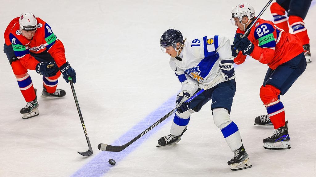 Konsta Helenius on pelannut kahdessa ottelussa Tsekin MM-turnauksessa.