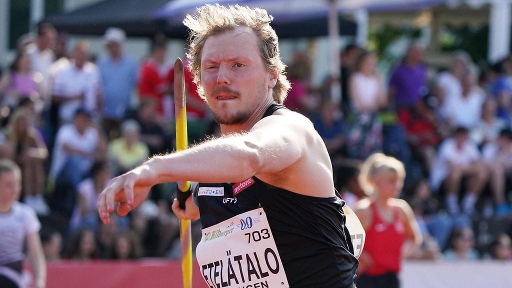 Lassi Etelätalo heitti Saksassa kauden parhaansa 81,05.