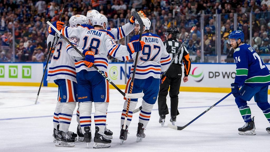 Edmonton Oilers eteni NHL:n pudotuspeleissä neljän parhaan joukkoon.