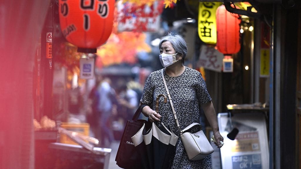 Lähes 30 prosenttia Japanin väestöstä on 65-vuotiaita tai sitä vanhempia.